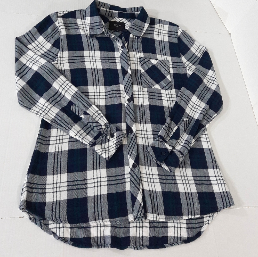Rails Hunter Long Sleeve Plaid Button Down Shirt